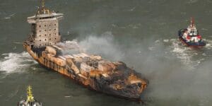 Oil Tanker and Cargo Ship Crash in North Sea